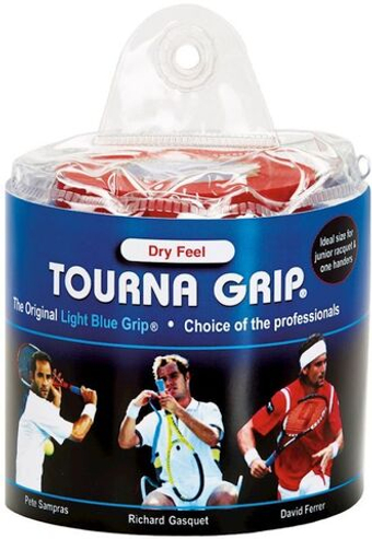 Теннисные намотки Tourna Grip Dry Feel Tour Pack 30P - небесный