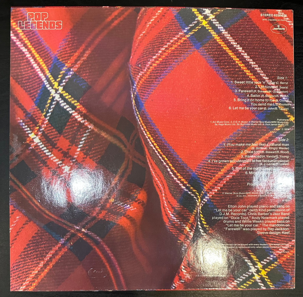 Rod Stewart - Smiler (Голландия 1974г.)