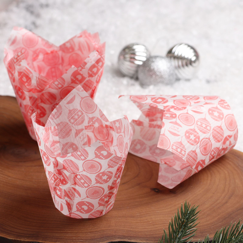 Форма бумажная "Тюльпан", елочные игрушки, 10 шт