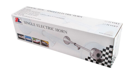 Сигнал звуковой одинарный, 12V 16"L