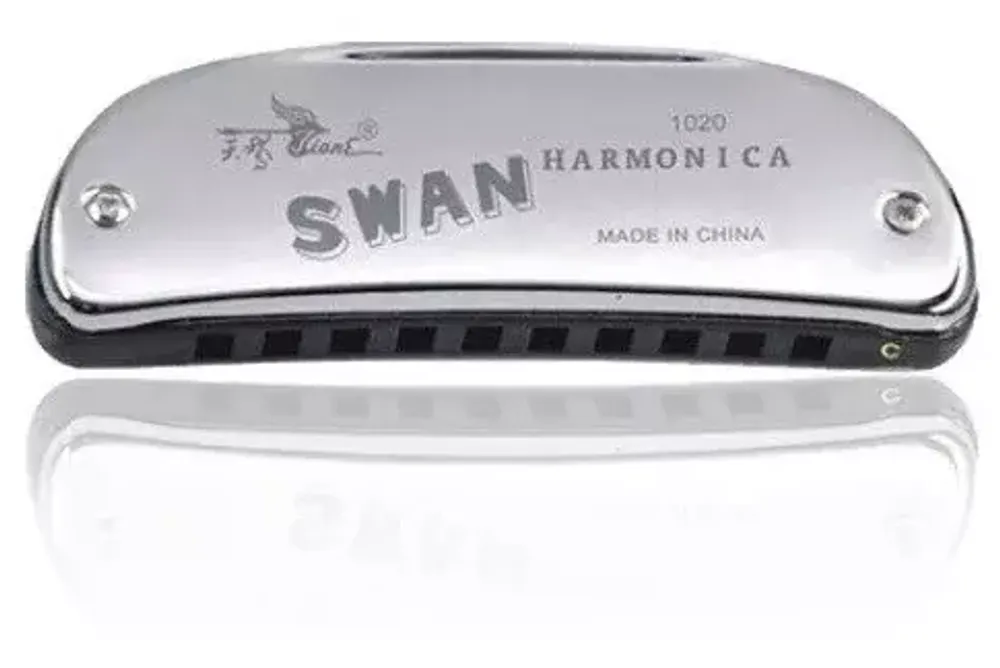 Swan SW1020-2 (NH13-417B) Губная гармошка диатоническая, тональность - До мажор, 10 отверстий