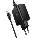 Hoco N75 Grande 65W(2C1A) зарядное устройство набор (Type-C на Type-C)