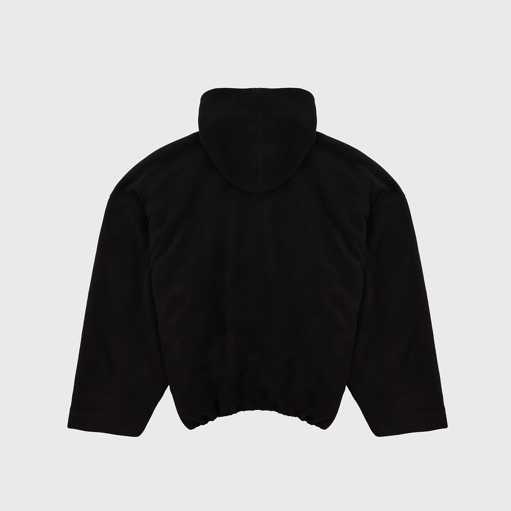 Худи Yeezy Gap Engineered by Balenciaga Polar Fleece Padded Hoodie Black