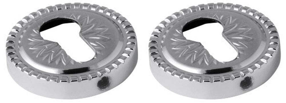 Накладка CYLINDER ET CL/HD CP-8 Хром 2 шт.