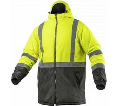Куртка-парка сигнальная утепленная желтая LEDA Högert, арт. HT5K330