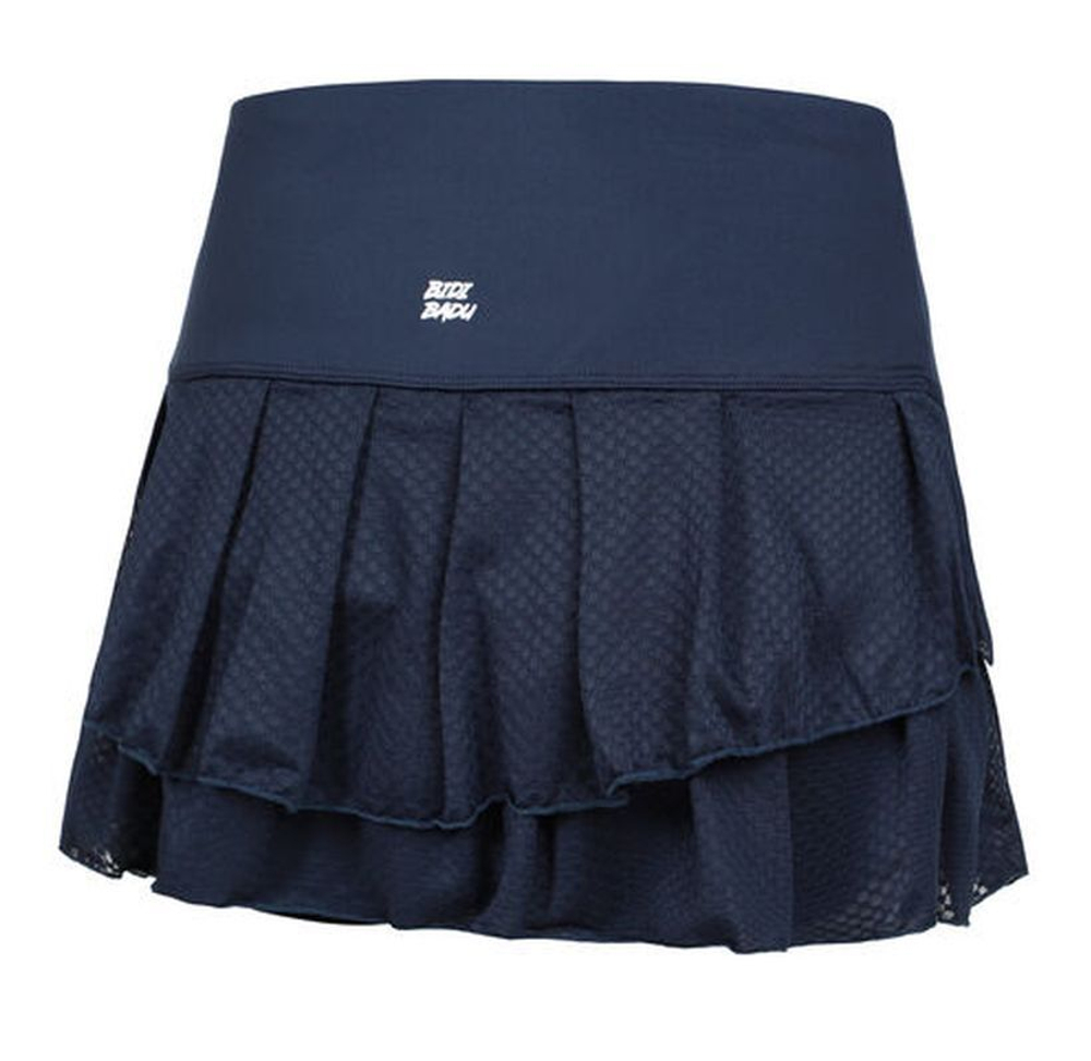 Юбка для девочки теннисная Bidi Badu Girls Crew Pleated - небесный