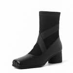 SIFEIRO Cow Leather Ankle Boots 5CM Women"s