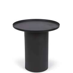 Журнальный стол Fleksa Ø45 см черный