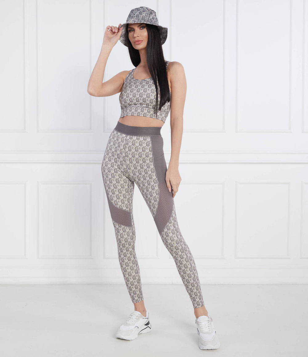 топ daria GUESS ACTIVE - серый(V2BP08 MC03W)