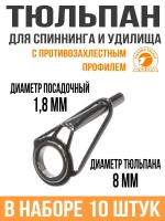 Тюльпан для спиннинга и удилища 2,4*8# (10шт)