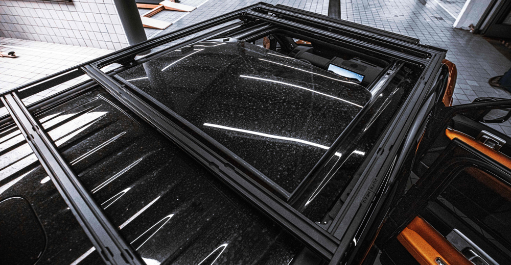 Платформа на крышу с лестницей для BYD Fang Cheng BaoBao Leopard 7 Titanium 2025+ леопард органайзер багажник крышу