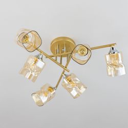 Citilux Клаус CL134162 Люстра потолочная Золото