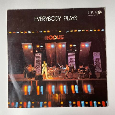 Винтажная виниловая пластинка LP Modus Everybody Plays (Чехословакия 1987)