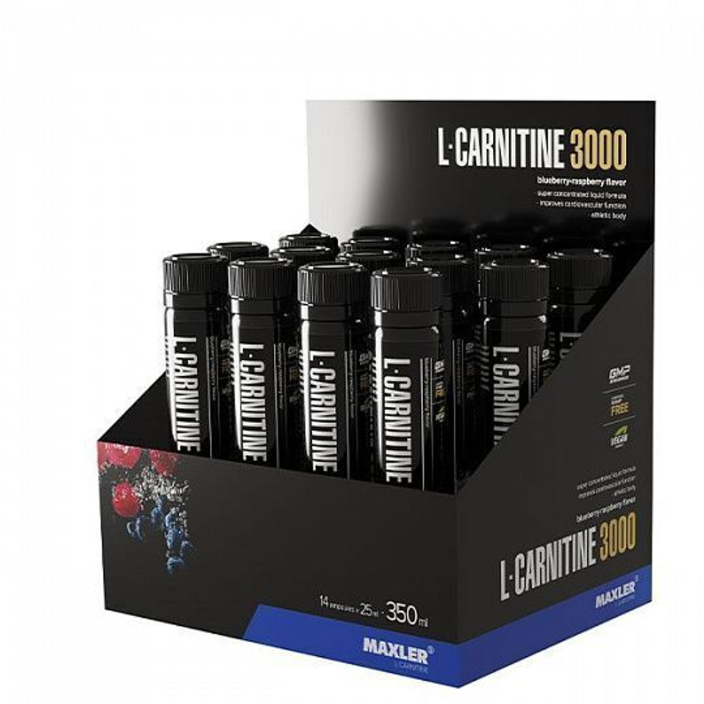 L-Carnitine 1 amp 3000 mg (Maxler)
