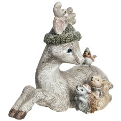 GAEM Фигурка декоративная "Олень", L13 W6 H10,5 см