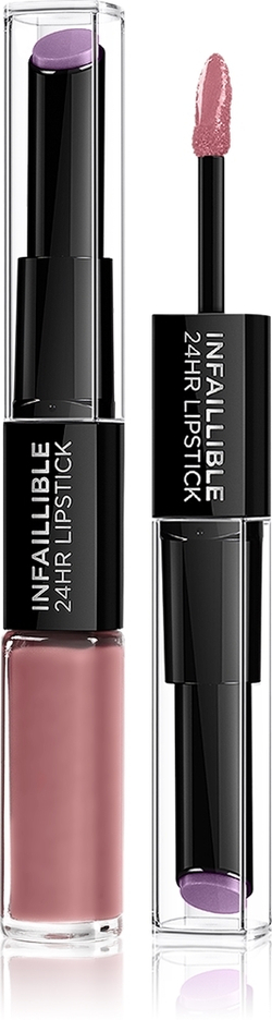 L’Oreal Paris Infallible 24H - Стойкая помада и блеск для губ 2-в-1, 5,7 g