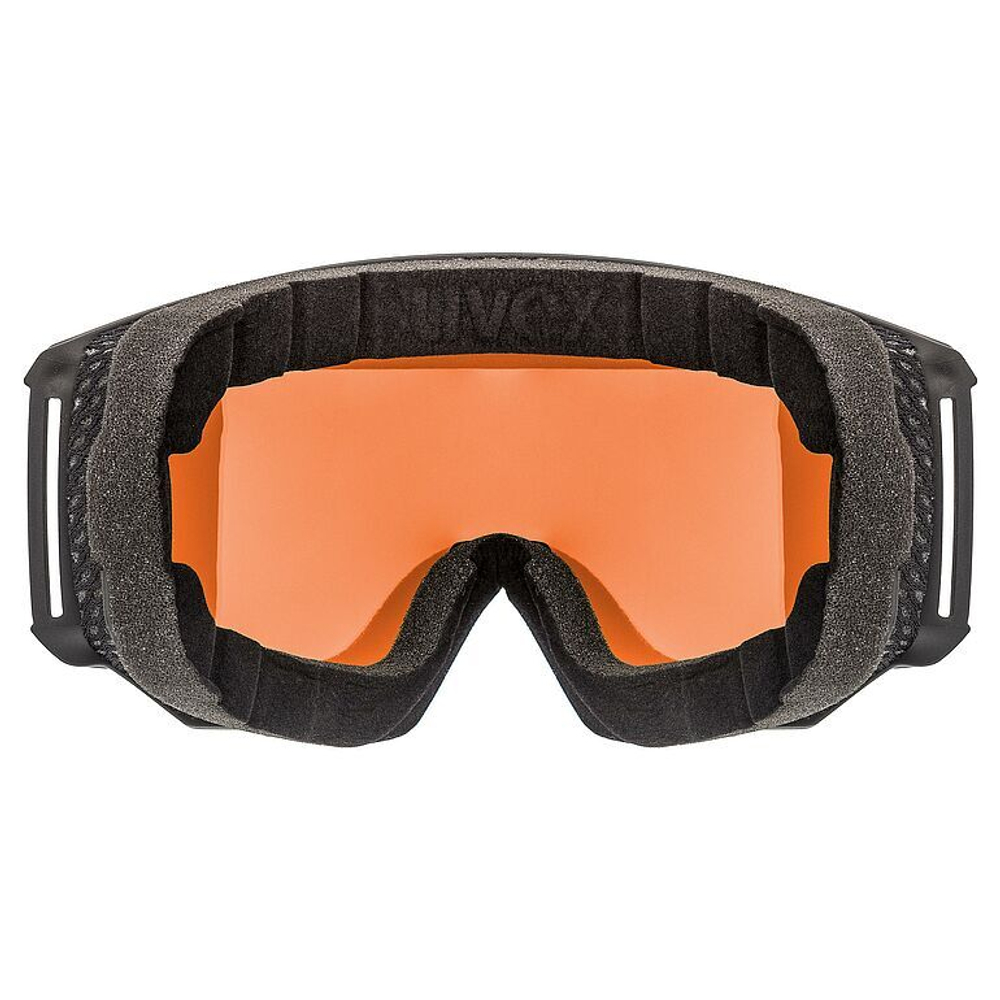 UVEX очки ( маска) горнолыжные 0527-2230 0 uvex athletic CV black mat SL/blue-orange
