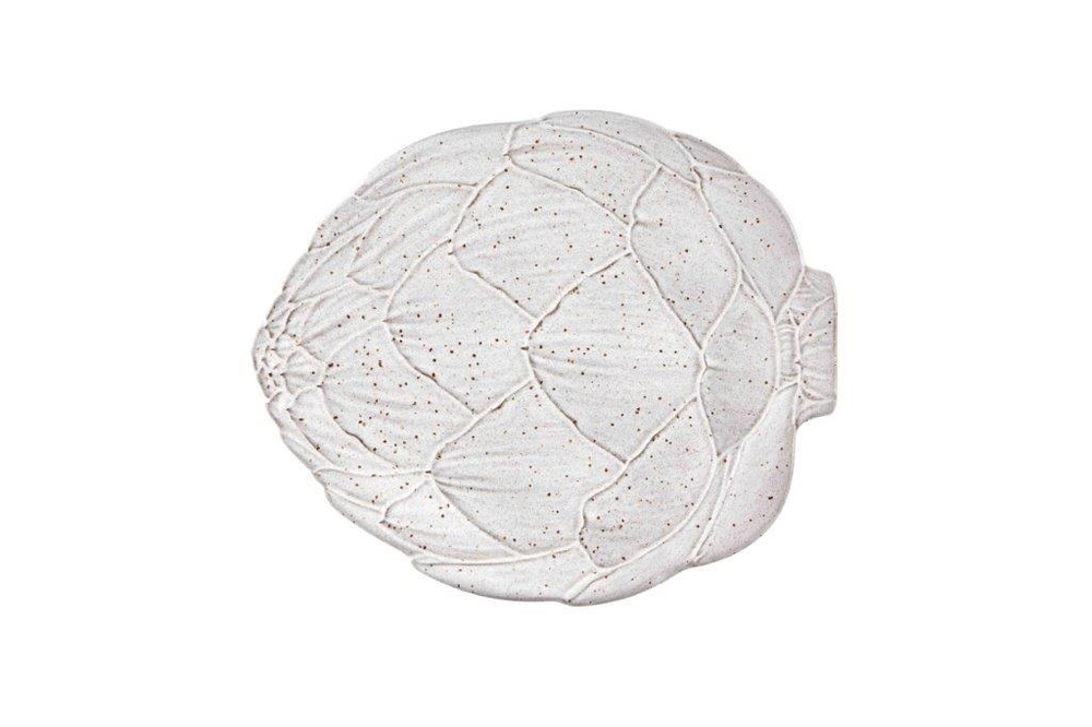 Тарелка обеденная Bordallo Pinheiro Artichoke белая (31.5 см)