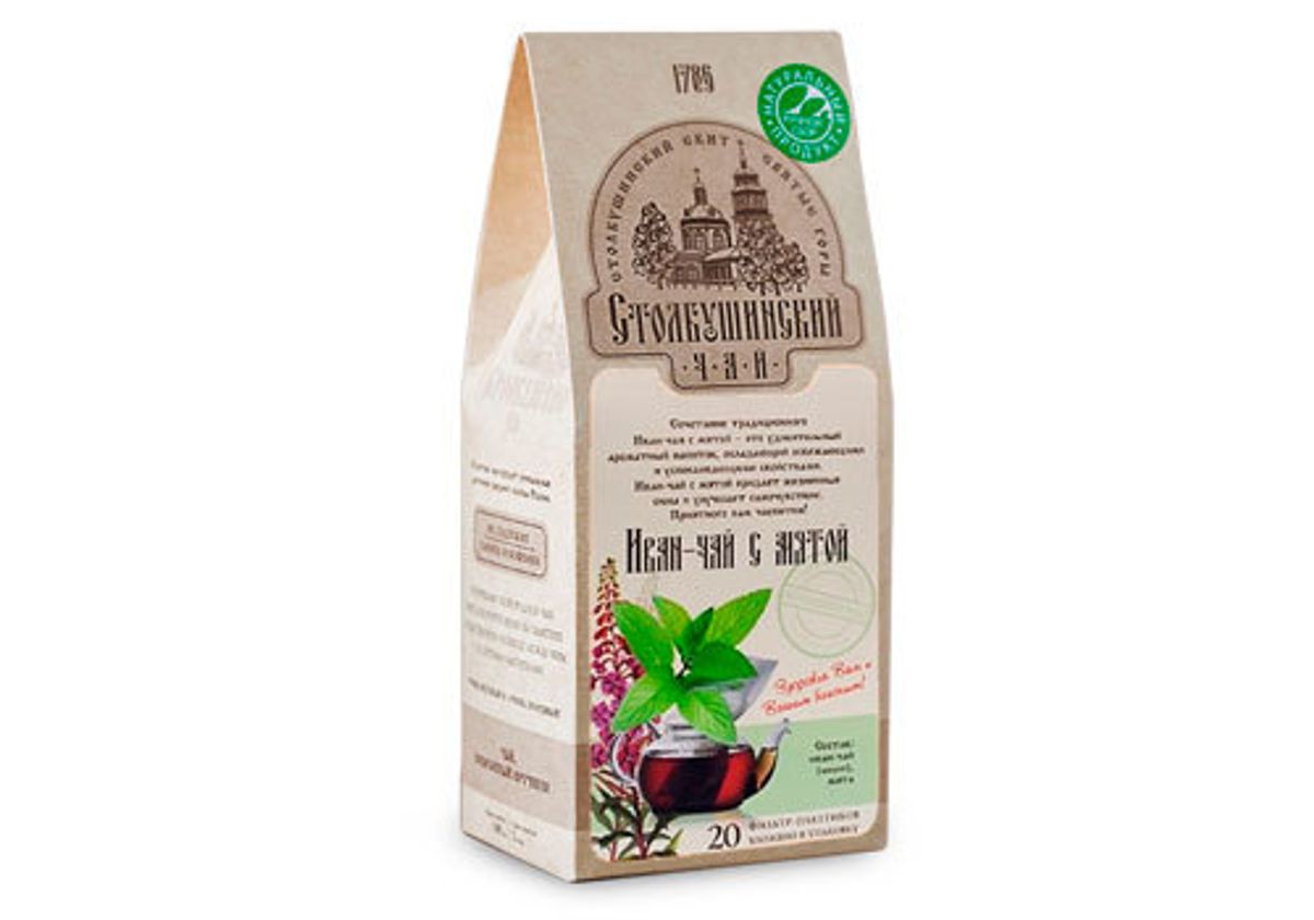Иван-чай с мятой Столбушино, 30г