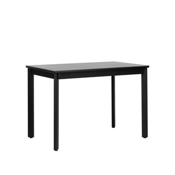 Стол раздвижной Leset Айлин 2Р Опора черная/керамика черный мрамор