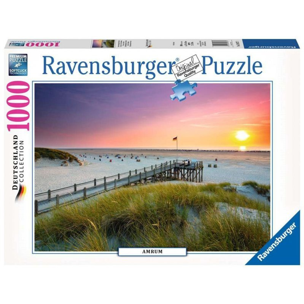 Ravensburger - Пазл Закат в Амруме 1000 деталей. 198771