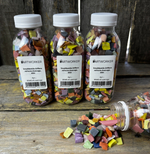 Смальта разноформатная мелкая в бутылках, 0.45кг