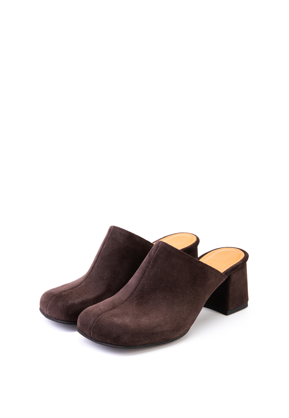 Мюли // Gloria // Chocolate // Suede