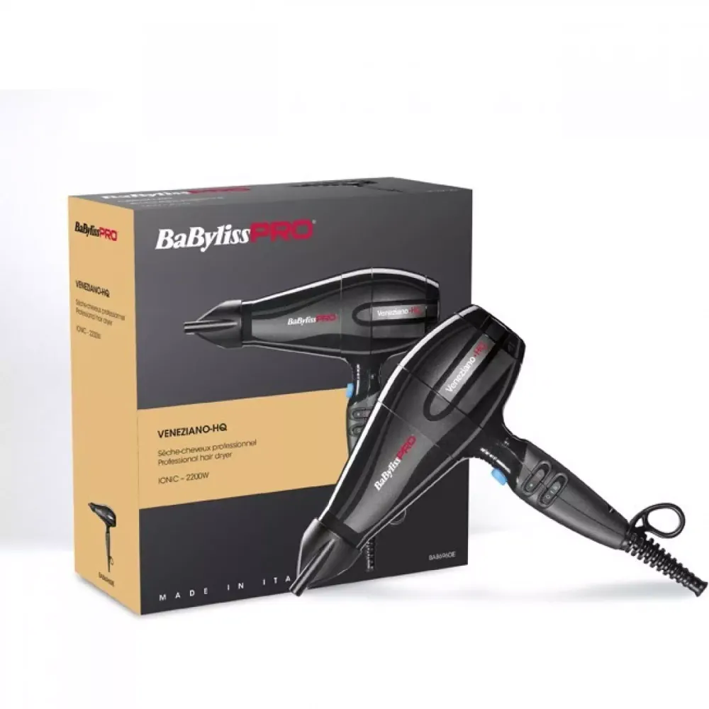 Профессиональный фен BaByliss PRO Veneziano-HQ Ionic BAB6960IE 2200w - 4