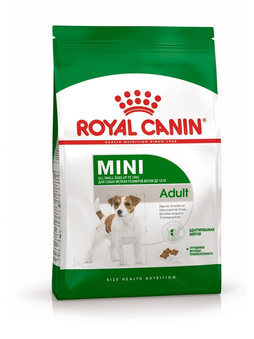 Сухой корм Royal Canin Mini adult для взрослых собак мелких пород, 8 кг