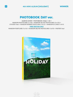 Альбом WINNER - HOLIDAY 4th Mini Album PHOTOBOOK RANDOM Version
