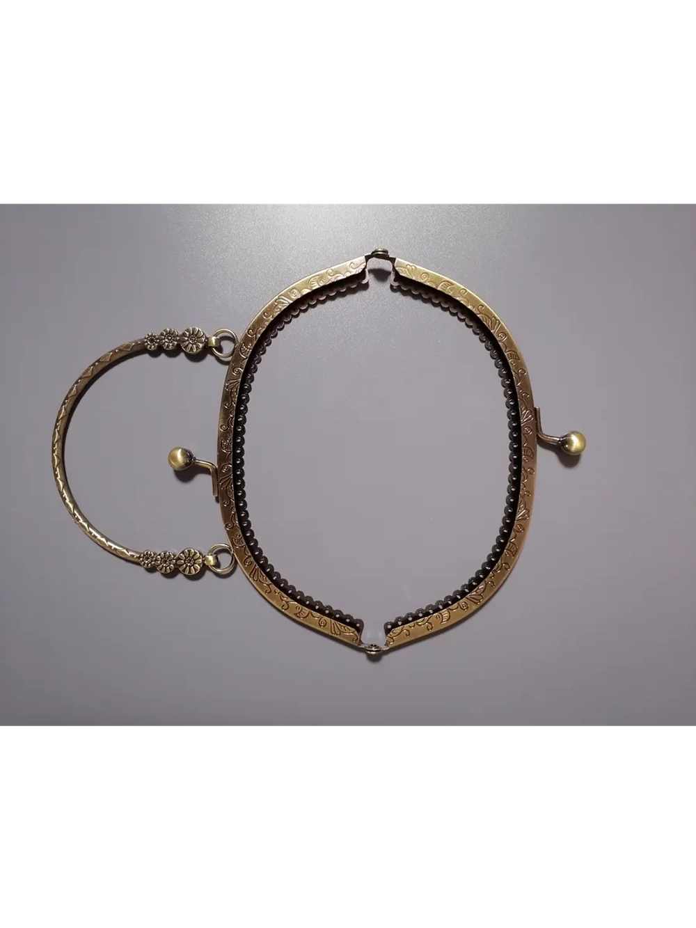 Фермуар для сумки пришивной с ручкой