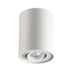 3564/1C HIGHTECH ODL18 000 белый Потолочный накладной светильник IP20 GU10 1*50W 220V PILLARON