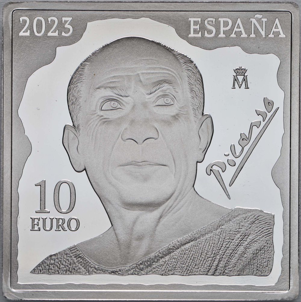 ИСПАНИЯ, 2023, 10 ЕВРО [СЕРЕБРО]
