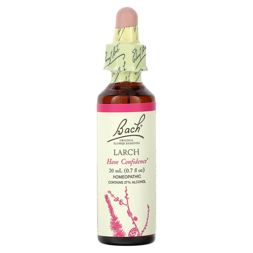 Bach, Original Flower Remedies, лиственница, 20 мл (0,7 жидк. унц.)