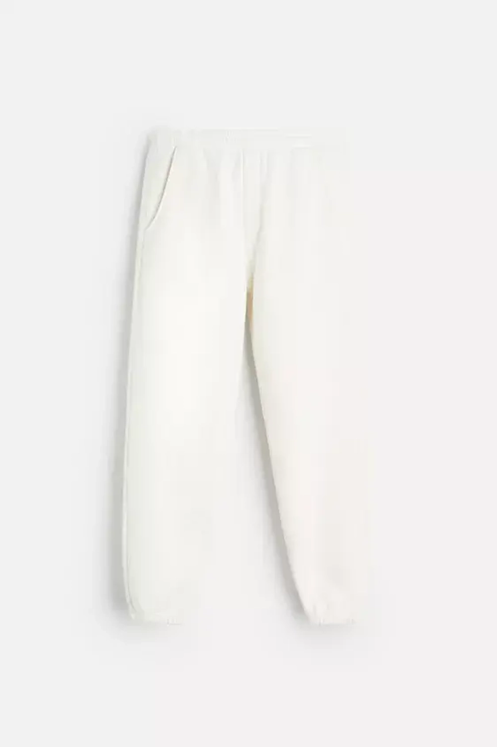 ZARA БРЮКИ-ДЖОГГЕРЫ, ЭКРЮ