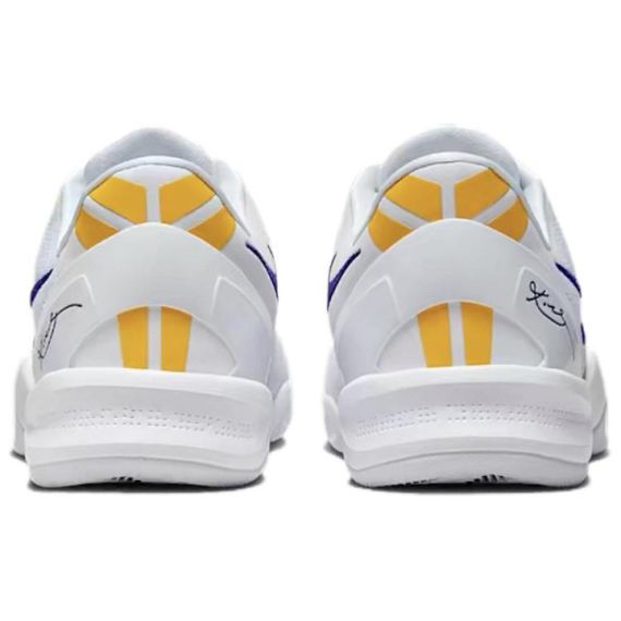 NIKE Kobe 8 Баскетбольные кроссовки Низкие Белые кроссовки