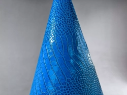 Crocco Bagon Aquazurra (0,8-1,0мм), цв. Голубой, натуральная кожа