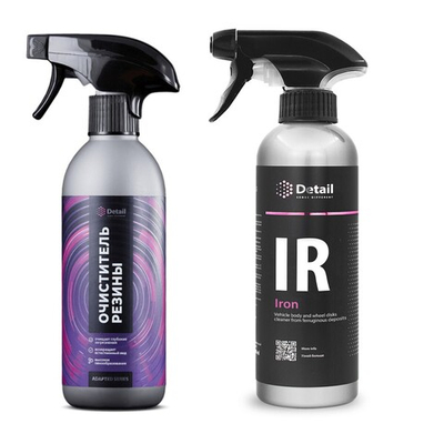 Detail Набор по уходу за колесами "Soft Cleaner" 0,5л + IR "Iron" 0,5л