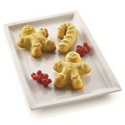 Форма для приготовления печенья Silikomart Ginderbread Man 33.6х18х2.4см силиконовая