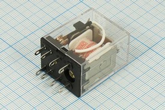 Реле электромагнитное HJQ-22F-2Z-220VAC   ( 2 группы )