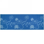 Коврик для йоги 6 мм 173х61 см «Цветущий сад» PVC, микс цветов