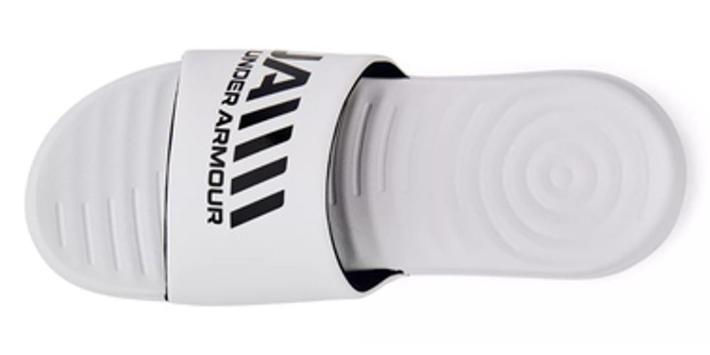 Сланцы Under Armour Ansa Graphic Slides White