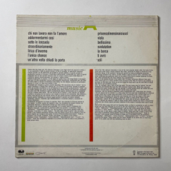 Винтажная виниловая пластинка LP Adriano Celentano Soli Сборник (Italy 1984)