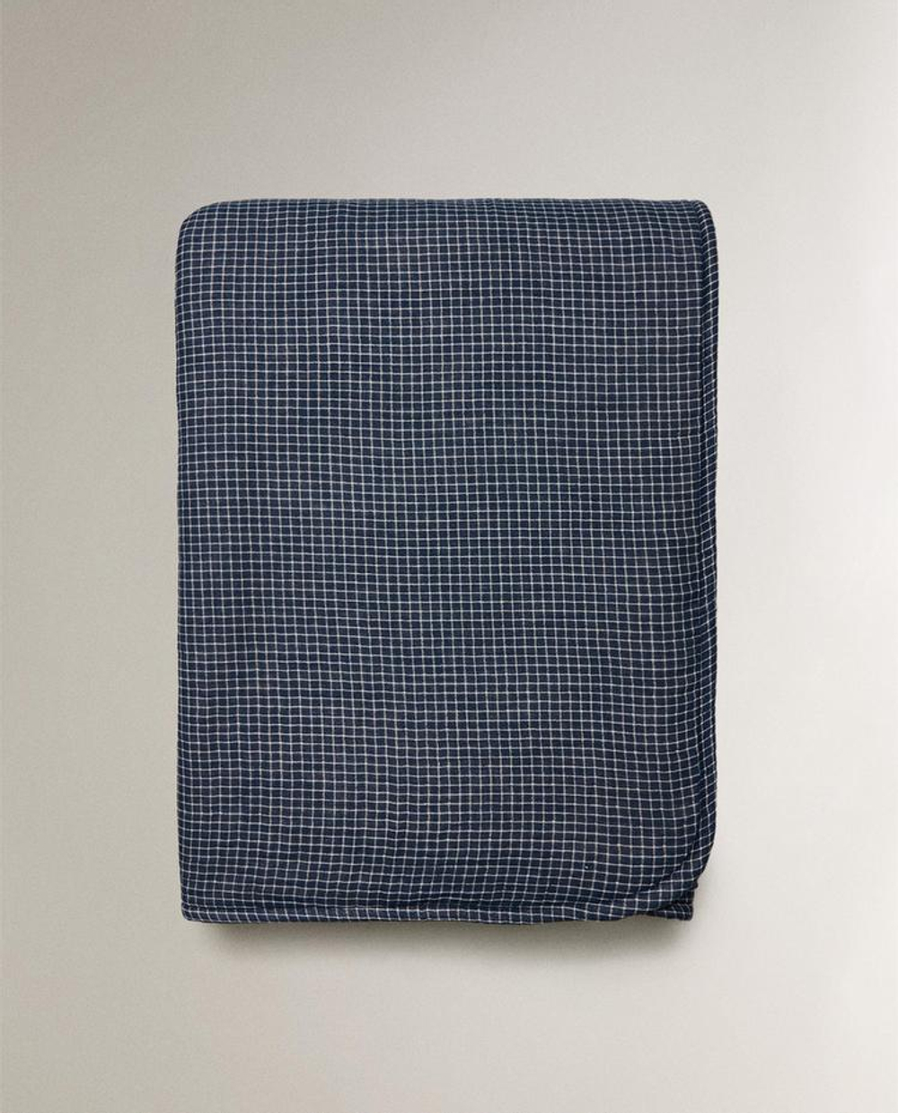 ZARA HOME ДЕТСКИЙ МУСЛИНОВЫЙ ПЛЕД, СИНИЙ
