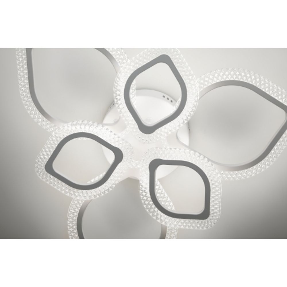 Светильник потолочный светодиодный Rivoli Megan 6110-107 106 Вт LED 2800К - 6200К модерн с пультом | Rivoli