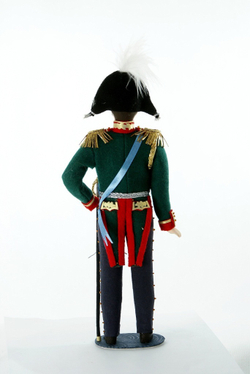 Кукла интерьерная. Пехотный генерал. Военный костюм. 1812 г. Россия