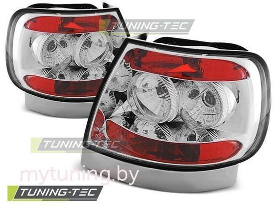 Задние фонари Audi A4 B5 chrome
