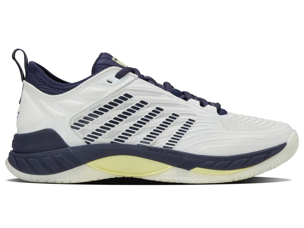 Мужские теннисные кроссовки K-Swiss Hypercourt Supreme 2 - banc de blanc/naval academy/luminary green