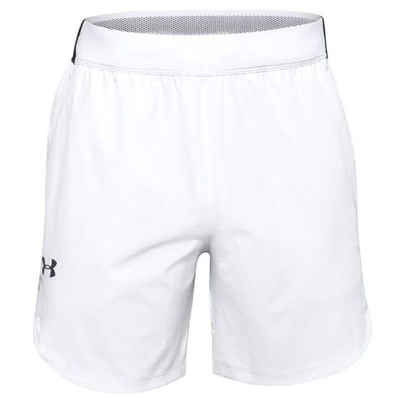 Мужские теннисные шорты Under Armour Men's UA Stretch Woven Shorts - halo grey