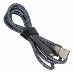 Кабель 1m USB/Micro 2.4A RC-124m Remax silver